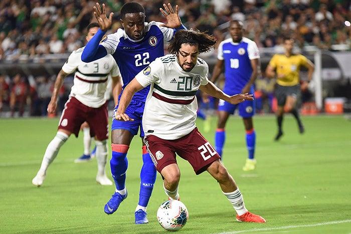 Disfruta las mejores imágenes del México vs Haití en Copa Oro