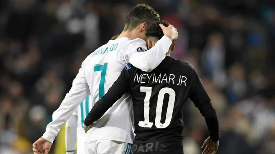 Cristiano y Neymar subieron al ring para protagonizar una pelea de Box