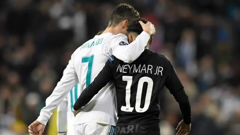 Cristiano y Neymar subieron al ring para protagonizar una pelea de Box