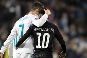 Cristiano y Neymar subieron al ring para protagonizar una pelea de Box