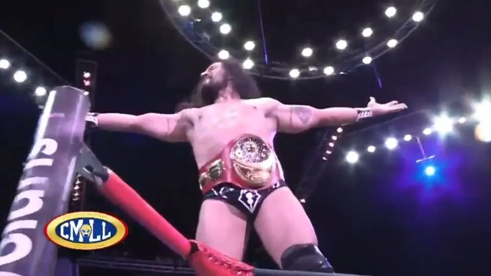 El Terrible consigue su segundo campeonato Universal del CMLL