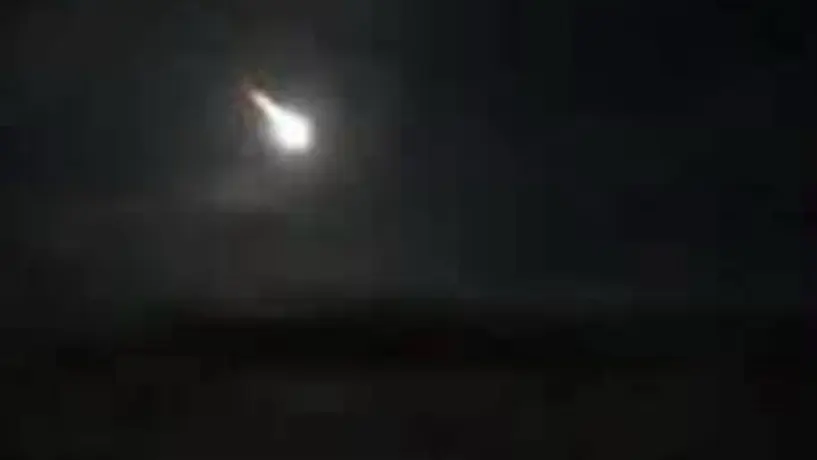 Supuesto meteorito impactó en Michoacán