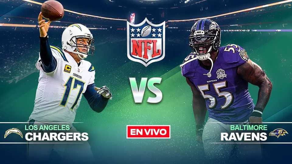 LA Chargers vs Baltimore Ravens NFL en vivo y en directo Ronda de Comodines