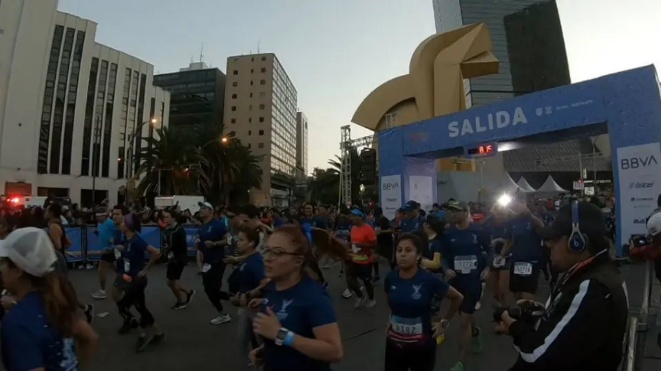 Corredor murió en el Medio Maratón de la Ciudad de México
