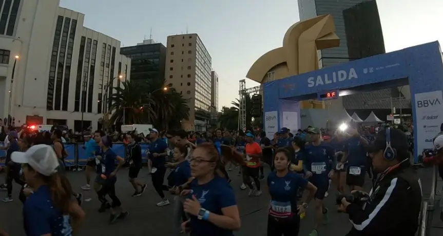 Corredor murió en el Medio Maratón de la Ciudad de México