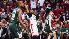 Raptors impone su localía a Bucks y empata la Final del Este