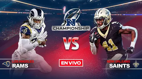 Rams vs Saints NFL en vivo y en directo Final de Conferencia NFC