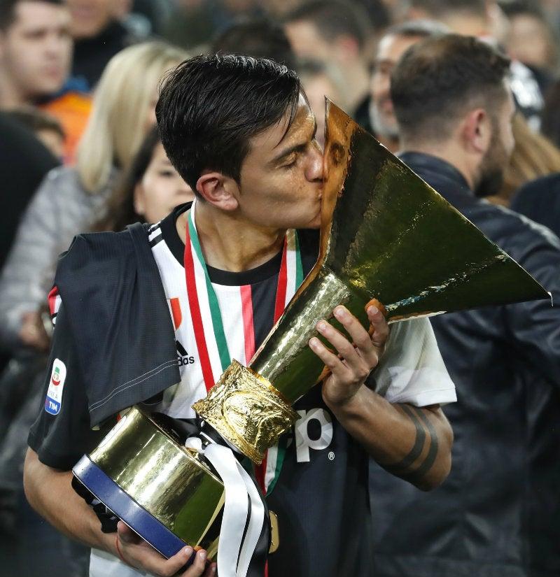 Disfruta del festejo de la Juventus al conquistar el título de la Serie A