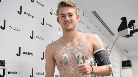 Juventus oficializó el fichaje de Matthijs De Ligt