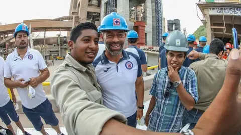 Cruz Azul visitó la planta cementera de Lagunas en Oaxaca