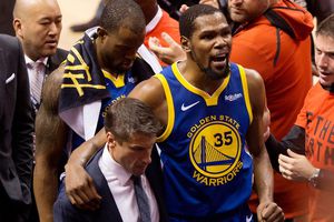 Kevin Durant sufre lesión en el tendón de Aquiles