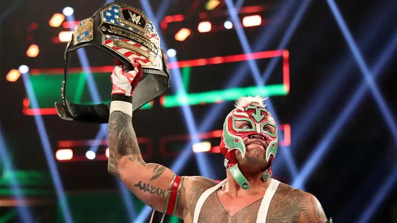 Rey Mysterio entregará campeonato de los Estados Unidos por lesión