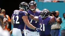 Lamar Jackson y los Ravens humillaron a Dolphins en inicio de temporada