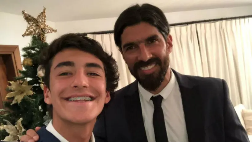 Loco Abreu expresa cómo fue debutar a su hijo en el Puebla vs Xolos