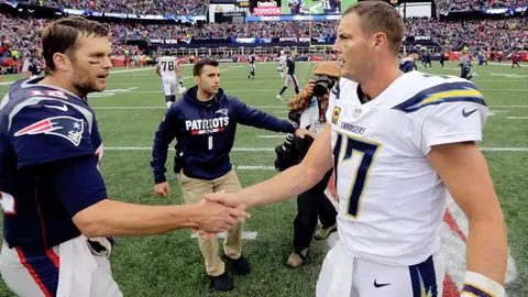 Chargers vs Patriots, duelo entre el mejor visitante y local de la NFL