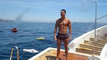 Cristiano Ronaldo presumió sus vacaciones en la Riviera Francesa