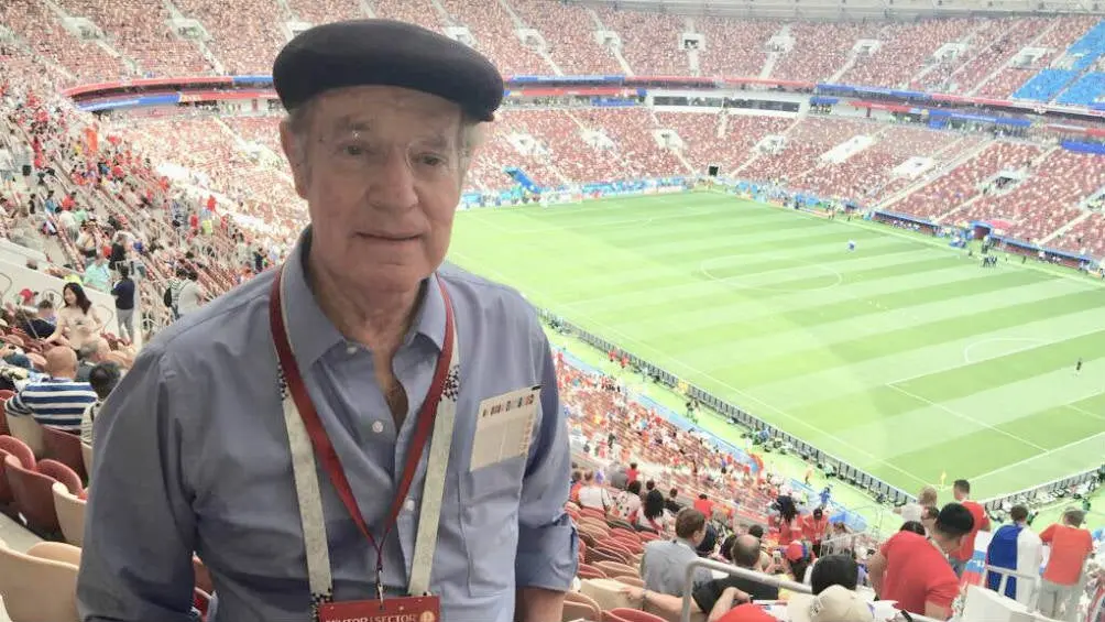 José Ramón durante un partido de la Copa del Mundo de Rusia 2018 | TWITTER @JOSERRA_ESPN