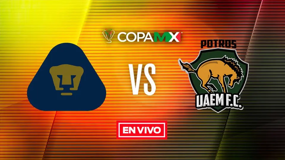 Pumas vs Potros UAEM Copa MX en vivo y en directo Jornada 3