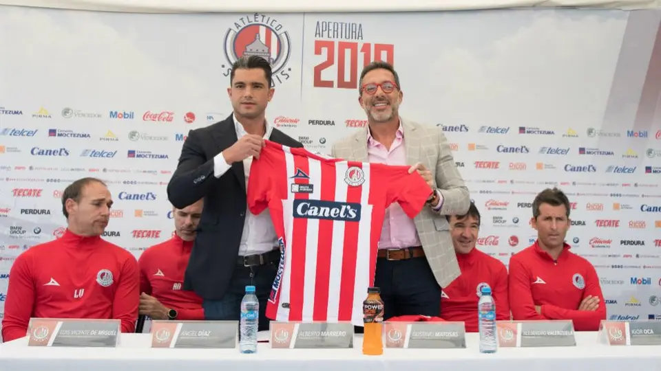 Gustavo Matosas fue presentado como entrenandor de Atlético San Luis