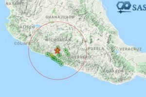 Se registra sismo de magnitud 5.3 en Michoacán