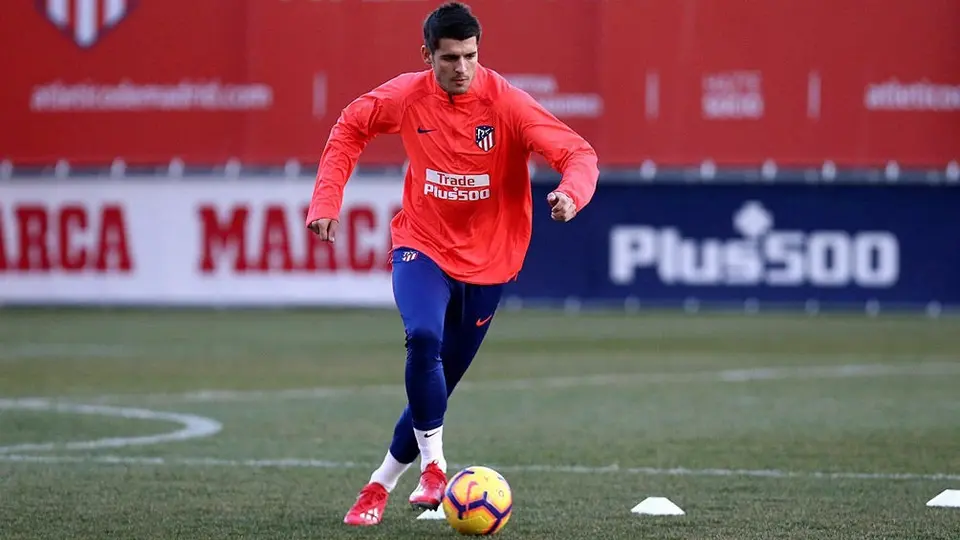 'Era el destino que yo estuviera aquí en el Atlético': Morata