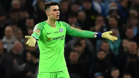 Mourinho reprueba que Kepa dejara en situación de fragilidad al Chelsea