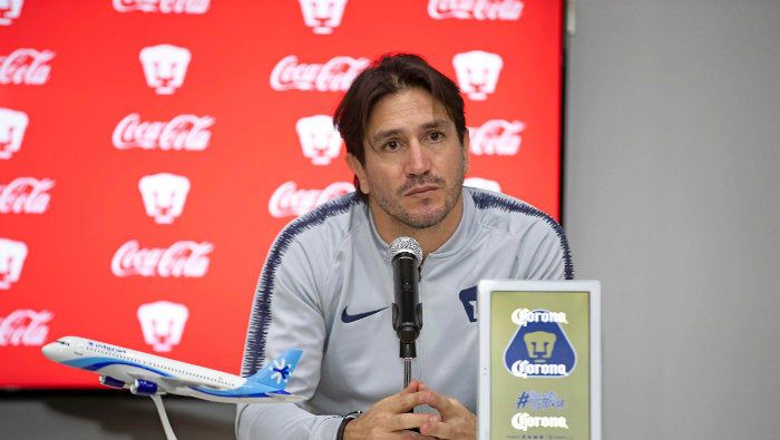Marioni, en conferencia de prensa con Pumas | IMAGO7