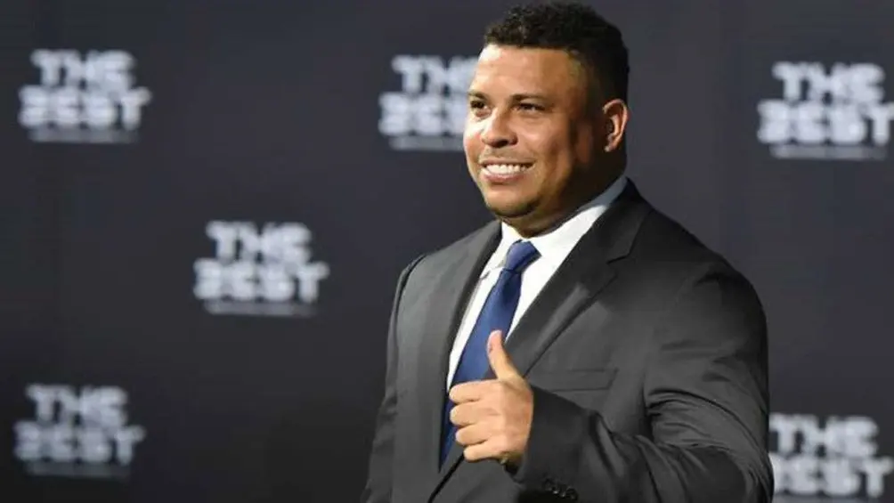Ronaldo Nazario, en la alfombra roja de The Best | AP