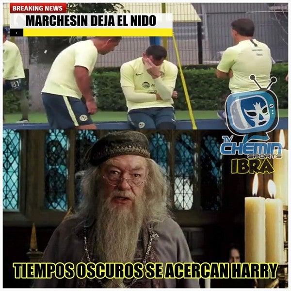 Diviértete con los memes que dejó la salida de Marchesín del América