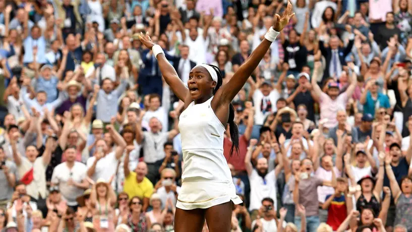 Cori Gauff, la tenista de 15 años que se metió a los Octavos en Wimbledon