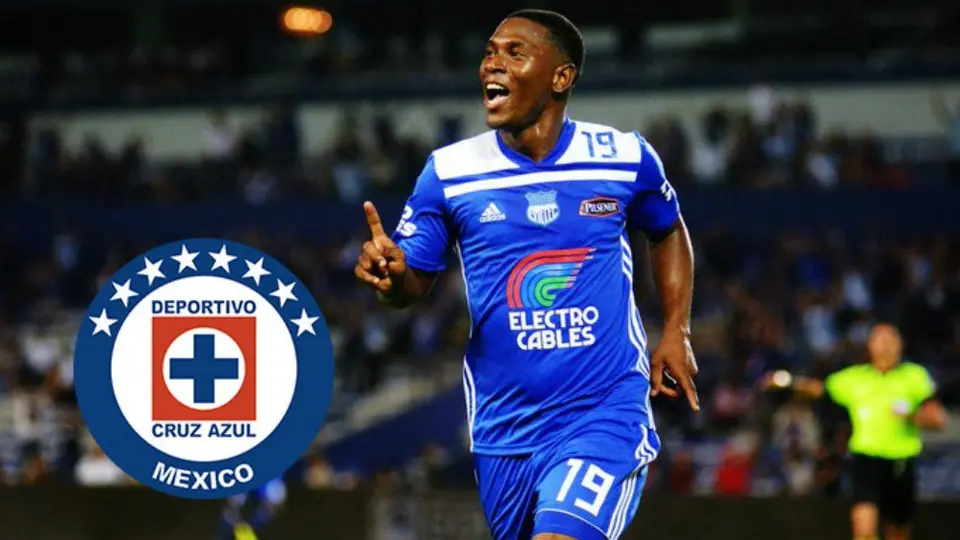 Presidente del Emelec reconoce interés de Cruz Azul en Brayan Angulo
