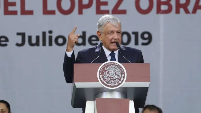 AMLO ofreció informe de actividades desde el Zócalo