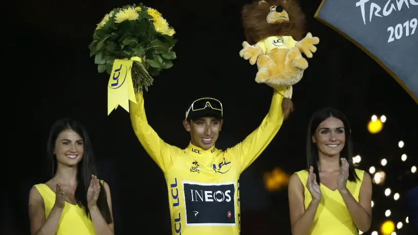 Colombiano Egan Bernal se coronó en el Tour de Francia
