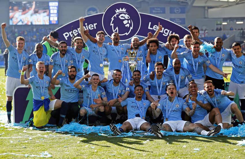 Las mejores imágenes del título del Manchester City en Premier League