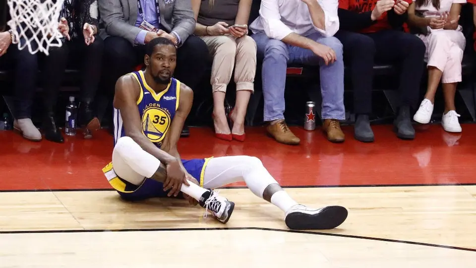 Kevin Durant confirma su rotura de Aquiles tras ser operado
