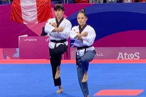 Ana Ibañez y Leonado Juárez ganaron Oro para México en Poomsae de Lima 2019