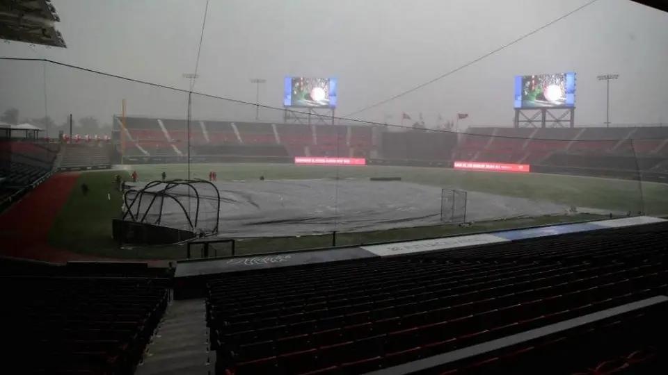 Tormenta desafía sistema de filtración de la nueva casa de Diablos