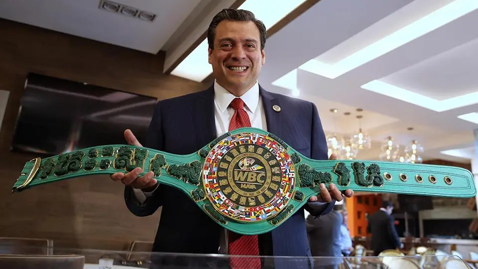 CMB presenta cinturón maya para ganador de Canelo vs Jacobs