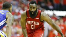 Rockets y Harden requieren tiempo extra para superar a Warriors