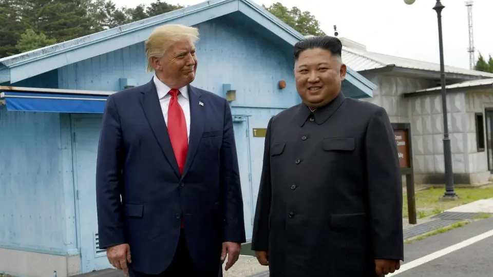 Donald Trump y Kim Jong Un tienen histórica reunión en Corea del Norte