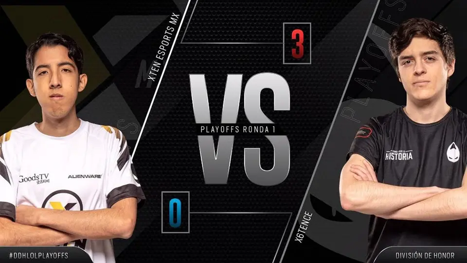 XTEN Esports se coloca en Semis de DDH con barrida sobre x6tence