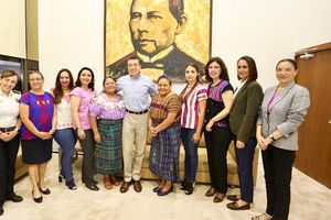 Reconoce Rigoberta Manchú al gobierno de Rutilo Escandón por su labor en pro de la paz