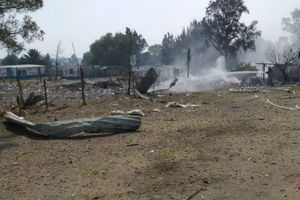 Explosión en taller de pirotecnia de Tultepec deja un muerto