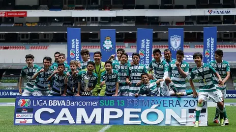 Santos Laguna supera a Pachuca y se corona Campeón Sub 13
