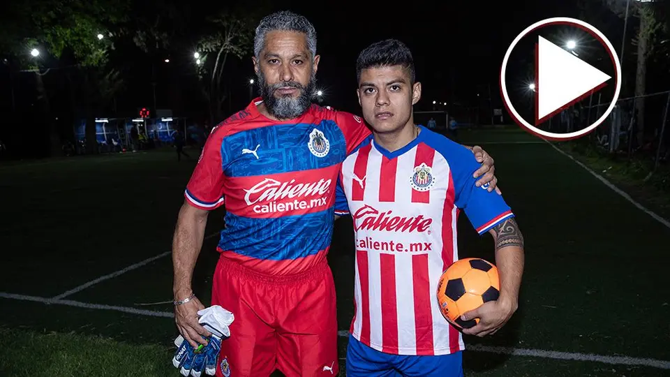Enrique Gómez se siente afortunado de jugar junto a su padre en Fut 7