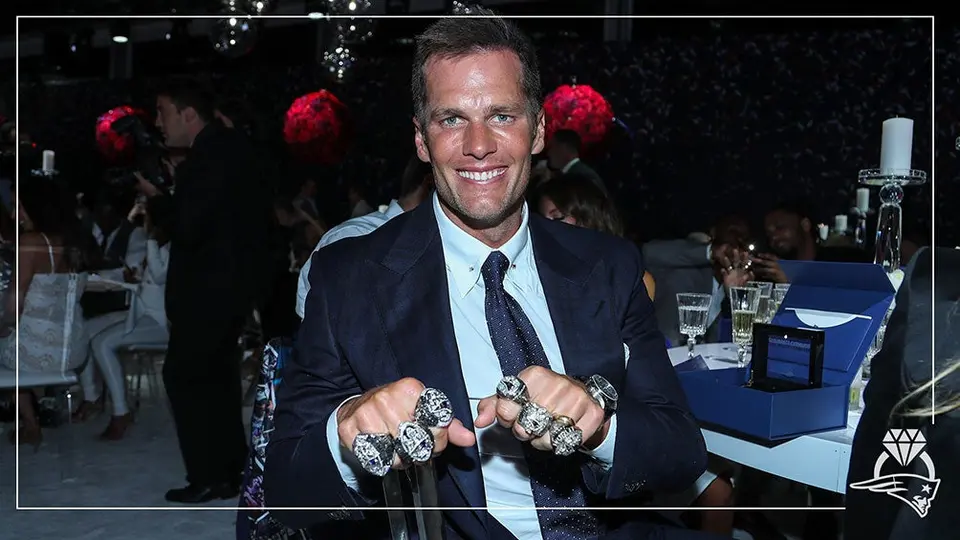 New England Patriots lucen anillo de campeón de Super Bowl LIII