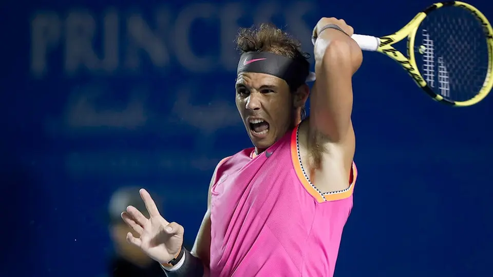 Nadal, molesto por la actitud de rival que lo eliminó del AMT