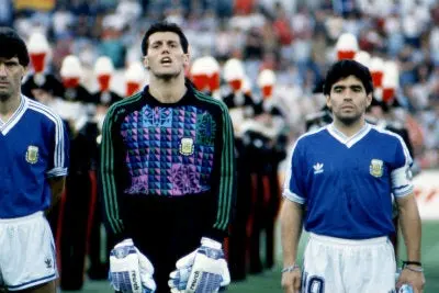 Diego Maradona con la Selección Argentina en 1990 | MEXSPORT