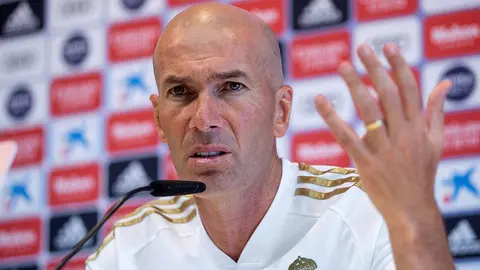 Zidane: 'Quiero que ya cierre el mercado para que no pregunten más por Neymar'