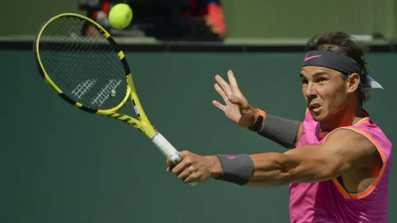 Nadal no jugará Semifinal del Indian Wells por lesión en la rodilla